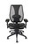 tCentric Hybrid Mesh Task Chair with Black Frame, Front View tCentric Hybrid Mesh Task Chair with Black Frame, Front View
