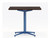 KFI Studios 30"W Vaux Square Cafe Table, Cafelle Laminate Top and Sapphire Base KFI Studios 30"W Vaux Square Cafe Table, Cafelle Laminate Top and Sapphire Base