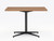 KFI Studios 42"W Vaux Square Cafe Table, Cherry Laminate Top and Black Base KFI Studios 42"W Vaux Square Cafe Table, Cherry Laminate Top and Black Base