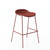 KFI Studios Vale Low Back Barstool with Garnet PET Shell and Oxide Red Frame KFI Studios Vale Low Back Barstool with Garnet PET Shell and Oxide Red Frame