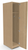 AMQ Uptake Single Door Laminate Storage Lockers, Clear Oak Laminate, 3/4 Front View with Door Open AMQ Uptake Single Door Laminate Storage Lockers, Clear Oak Laminate, 3/4 Front View with Door Open