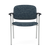 Lesro Chat Oversized Healthcare Square Back Guest Chair, Boothby Blazer Upholstery, Front View