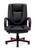 Offices to Go Luxhide Wood Trim Executive Chair front view Offices to Go Luxhide Wood Trim Executive Chair front view