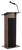 National Public Seating Power Plus Lectern by Oklahoma Sound, Ribbonwood Finish, 3/4 Front View National Public Seating Power Plus Lectern by Oklahoma Sound, Ribbonwood Finish, 3/4 Front View