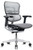 Ergohuman All Mesh Medium Back Generation 2 with Tempur-Pedic Seat, Grey, 3/4 Front View Ergohuman All Mesh Medium Back Generation 2 with Tempur-Pedic Seat, Grey, 3/4 Front View