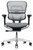 Ergohuman All Mesh Medium Back Generation 2 with Tempur-Pedic Seat, Grey, Front View Ergohuman All Mesh Medium Back Generation 2 with Tempur-Pedic Seat, Grey, Front View