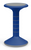 KI Ricochet Stool Quickship, Ultra Blue, Seat Pad and Rings are always Blue-Grey, 20"H