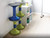 KI Ricochet Stool Quickship only comes in Flannel or Ultra Blue fir Quickship, but contact us if you'd like other color combinations