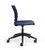 KI Strive Student Task Chair Quickship, Nordic Shell, Black Base, Side View KI Strive Student Task Chair Quickship, Nordic Shell, Black Base, Side View