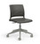 KI Strive Student Task Chair Quickship, Flannel Shell, Grey Base, 3/4 Front View KI Strive Student Task Chair Quickship, Flannel Shell, Grey Base, 3/4 Front View