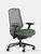 Branch Furniture Ergonomic Chair Pro, Everglade Mesh with Black Frame, 3/4 Rear View
