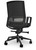 Zilo Black Frame Conference Version with Lopp Arms, Black Mesh Seat, Back and Base, Rear View Zilo Black Frame Conference Version with Lopp Arms, Black Mesh Seat, Back and Base, Rear View