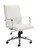 Offices to Go Luxhide Managers Chair in White Luxhide