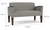 Lesro Belmont Loveseat Connely Dove Open Box 