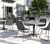 Homecrest Casper Outdoor Armless Dining Chairs are an elegant mix of classic and new