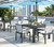 Homecrest Allure Outdoor Collection is an elegant cafe dining option