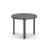 Homecrest Latitude All-Weather Round End Table, Storm Finish, 3/4 Front View