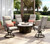Homecrest Concrete Lounge Fire Tables create warmth and elegance