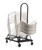 Global Popcorn Armless Guest Chair Dolly Global Popcorn Armless Guest Chair Dolly