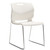 Global Popcorn Stack Chair, Cloud Shell, 3/4 Front View