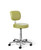 OM Seating Exam Room Lab Stool with Foot Activation, 3/4 Front View