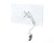 AMQ Single Monitor Arm, White