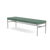 Lesro Avon 3 Seat Upholstered Bench, Emerge Aloe Seat Upholstery, Silver Frame Finish, 3/4 Rear View Lesro Avon 3 Seat Upholstered Bench, Emerge Aloe Seat Upholstery, Silver Frame Finish, 3/4 Rear View