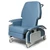 Intensa Healthcare 587 Series Extra Wide Clinical Care Recliner, Fold Down Tables, Optional Drop Arms, 3/4 Front Upright View