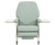 Intensa Healthcare 587 Series Extra Wide Clinical Care Recliner, Fold Down Tables Up, Without Optional Drop Arms, Front View