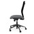 SitOnIt Wit High Back Armless Mesh Task Chair - Work From Home, Milestone seat, Onyx mesh and black frame
