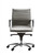 Element G6 Conference Chair, Charcoal Vinyl, Front View