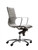 Element G6 Conference Chair, Charcoal Vinyl, 3/4 Front View