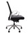 Element M6 Executive Chair, Black with Polished Aluminum Frame, Side View
