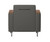 Interwoven by Kimball Villa Health Mobile Lounge Chair, Optional Armcaps, Contact us for contrasting upholstery, Rear View