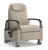 Interwoven by Kimball Havei Patient Recliner with Transfer Arms, Optional Headrest, 3/4 Front View