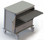 Raspberry Esophageal Dilator Cart, Horizontal Storage, 6 Trays Included, 3/4 Front View