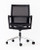 Friant Prov Conference Chair, Black Frame with Black Mesh