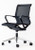Friant Prov Conference Chair, Black Frame with Black Mesh