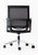 Friant Prov Conference Chair, Black Frame with Black Mesh