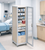 LifeFlo Multi Storage Mobile Medical Cart keeps hospital room storage organized