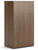 Hon 10500 Series Laminate Storage Cabinet, Pinnacle Laminate Finish, 3/4 Front View