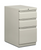 Hon Brigade Mobile Pedestal, BBF Drawers in Loft, 3/4 Front View