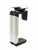 Humanscale CPU Holder (CPU600) with Black/ Brushed Aluminum Back View
