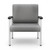 Regency Welcome Bariatric Chair, Black Antimicrobial Vinyl, Front View