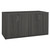 Regency Amber Laminate Storage Buffet, Ash Grey, 3/4 Front View