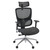 Regency Omega Mesh Executive Chair, Black Mesh, 3/4 Front View