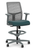 HON Ignition 2.0 Task Stool with ReActiv Back in Titanium, Frame/Base in Titanium, No Lumbar, Titanium All Surface Casters, Height/Width Adjustable Arms, Limited Recline Synchro-Tilt, Seat: Dark Teal Healthcare Vinyl