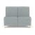 Lesro Ravenna Armless Two Seat Sofa