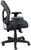 EuroTech Apollo Mesh Task Chair in Black Seat and Mesh, Side View EuroTech Apollo Mesh Task Chair in Black Seat and Mesh, Side View