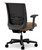 Hon Convergence Mid-Back Task with Moxie Vinyl Cognac Seat Upholstery, Black Mesh, Frame and Base, Height and Width Adjustable Arms Hon Convergence Mid-Back Task with Moxie Vinyl Cognac Seat Upholstery, Black Mesh, Frame and Base, Height and Width Adjustable Arms